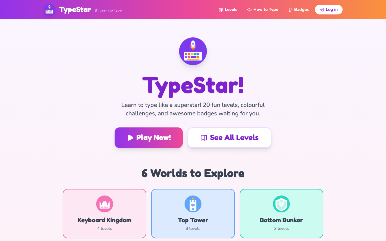 I Built a Free Typing Tutor for Kids Because Every Other One Wanted My Credit Card